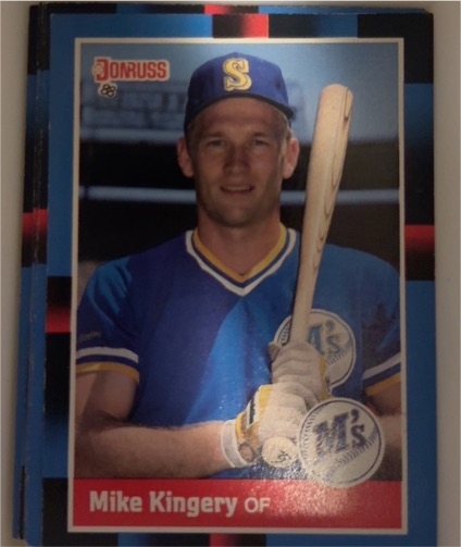 1988 Donruss #322 Mike Kingery — front