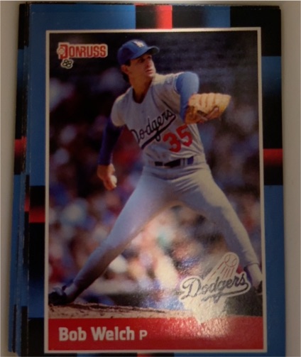 1988 Donruss #253 Bob Welch — front