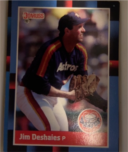 1988 Donruss #85 Jim Deshaies — front