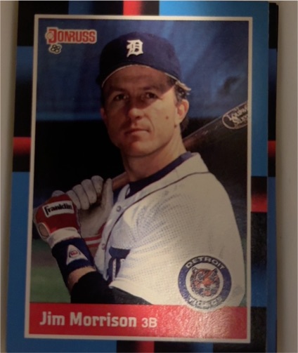 1988 Donruss #543 Jim Morrison — front