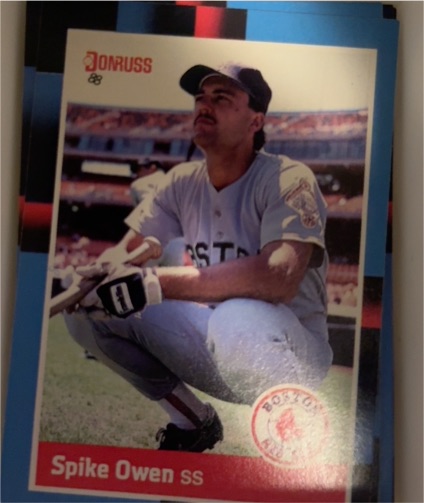 1988 Donruss #544 Spike Owen — front