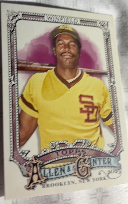 2025 Topps Allen & Ginter #151 Dave Winfield — front