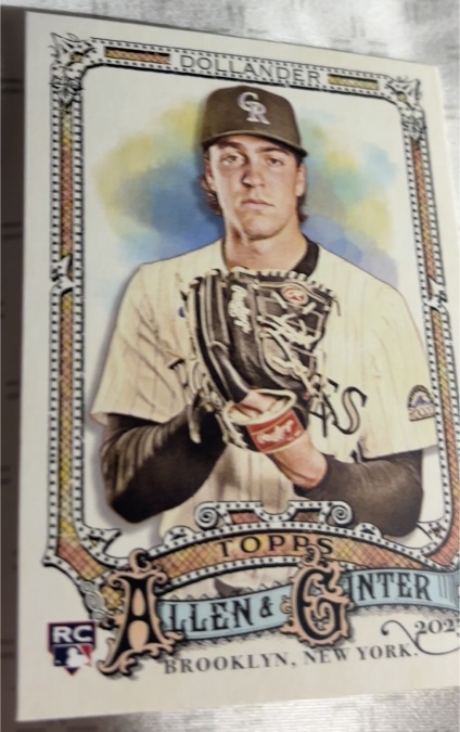 2025 Topps Allen & Ginter #217 Chase Dollander — front