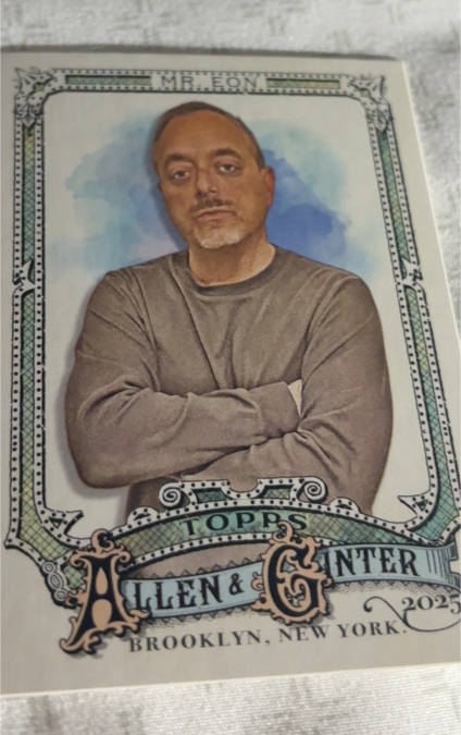 2025 Topps Allen & Ginter #198 Mr. Eon — front