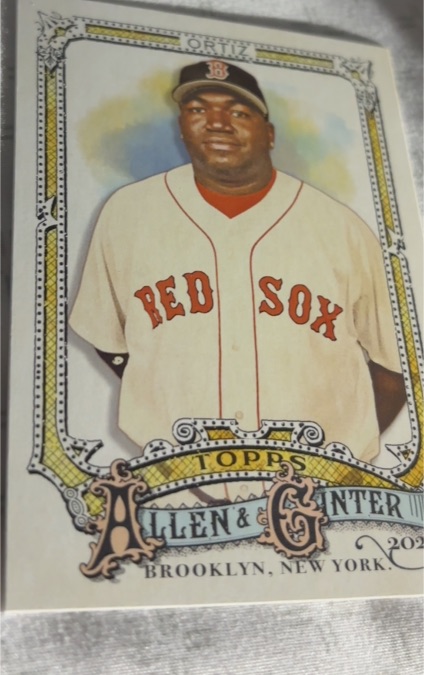 2025 Topps Allen & Ginter #53 David Ortiz — front