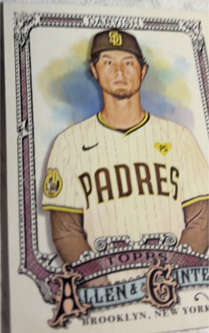 2025 Topps Allen & Ginter #150 Yu Darvish — front