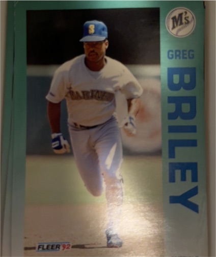 1992 Fleer #274 Greg Briley — front