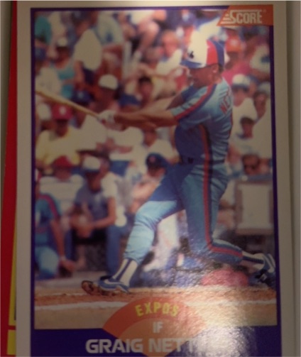 1989 Score #277 Graig Nettles — front