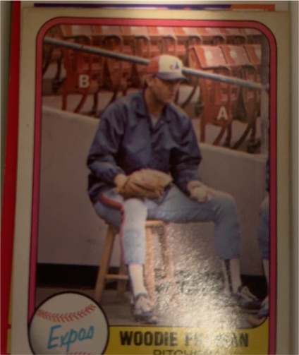1981 Fleer #159 Woodie Fryman — front
