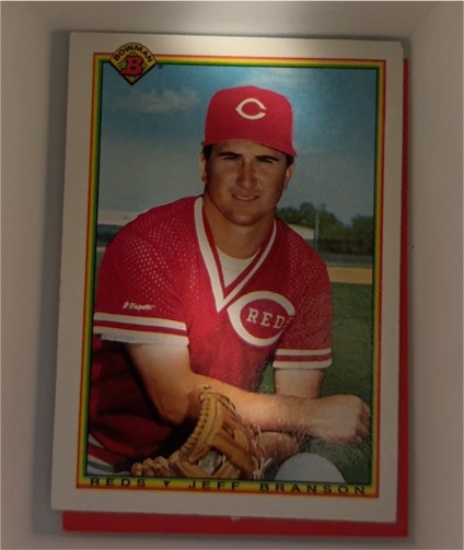 1990 Bowman #52 Jeff Branson — front