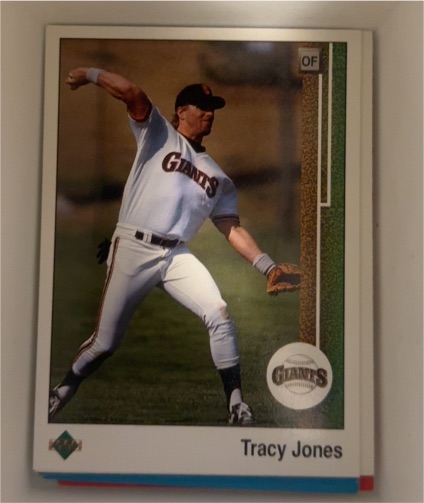 1989 Upper Deck #798 Tracy Jones — front