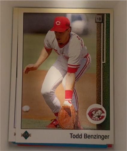 1989 Upper Deck #785 Todd Benzinger — front