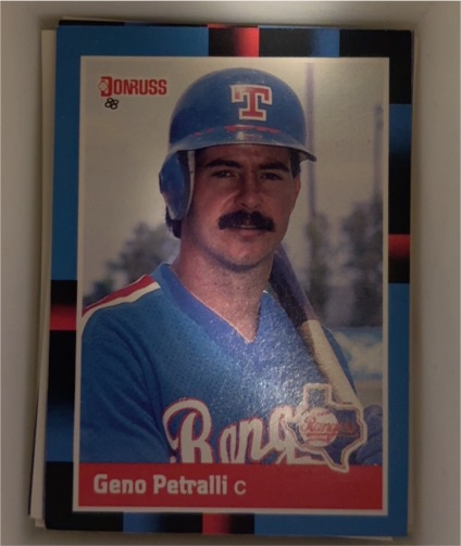 1988 Donruss #506 Geno Petralli — front