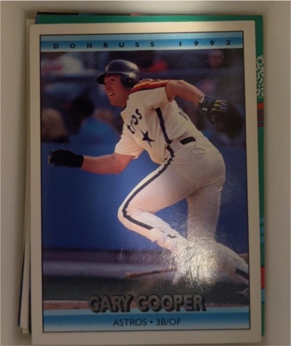 1992 Donruss #unknown Gary Cooper — front
