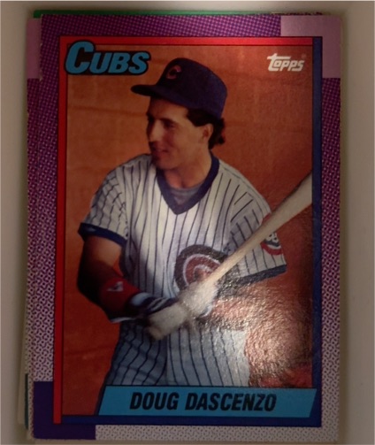 1990 Topps #762 Doug Dascenzo — front