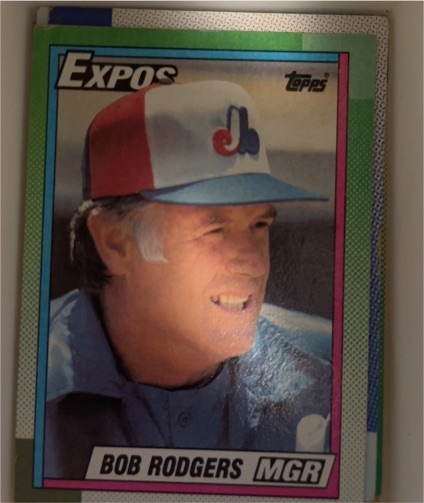 1990 Topps #81 Bob Rodgers — front