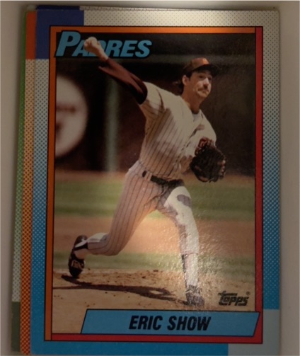 1990 Topps #239 Eric Show — front