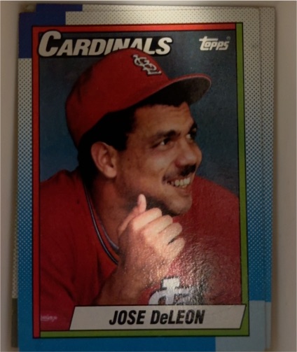 1990 Topps #257 Jose DeLeon — front