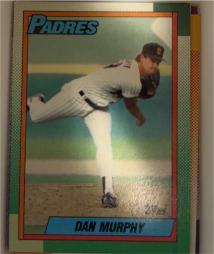 1990 Topps #649 Dan Murphy — front