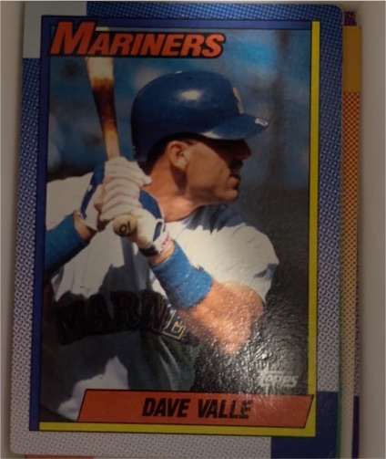 1990 Topps #76 Dave Valle — front