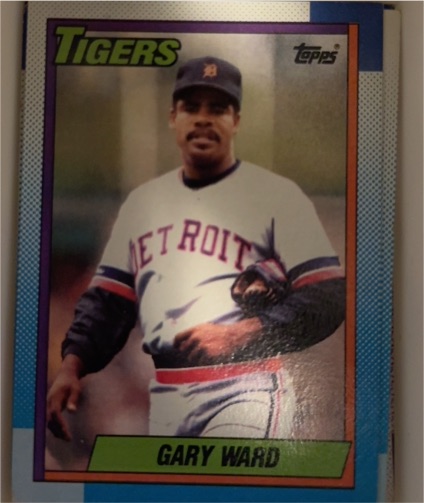 1990 Topps #679 Gary Ward — front