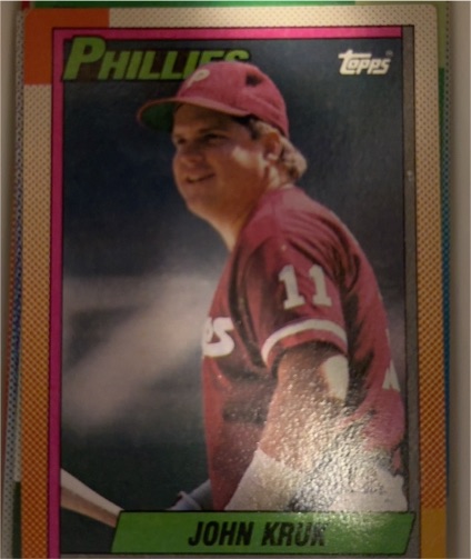 1990 Topps #469 John Kruk — front