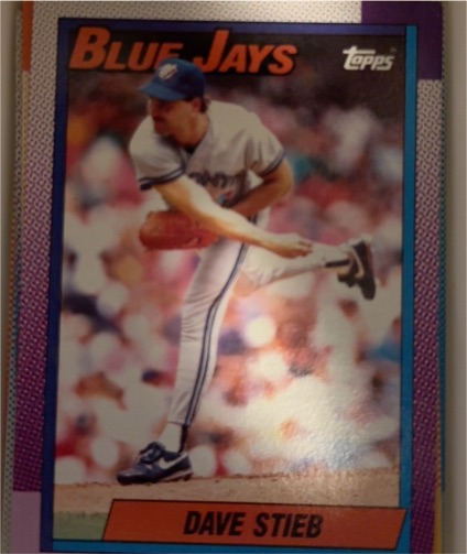 1990 Topps #320 Dave Stieb — front