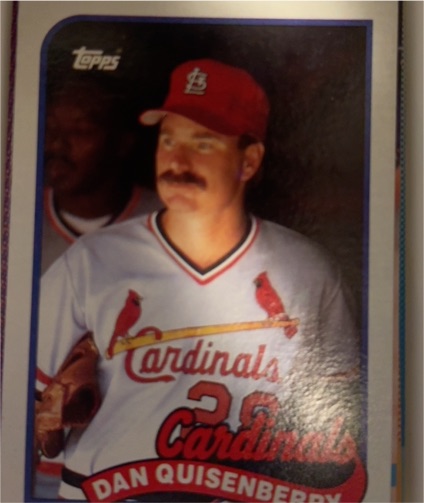 1989 Topps #612 Dan Quisenberry — front
