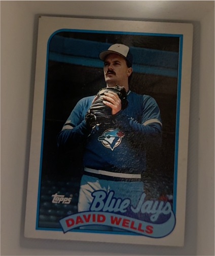 1989 Topps #567 David Wells — front