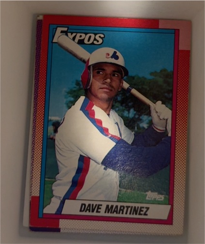1990 Topps #228 Dave Martinez — front