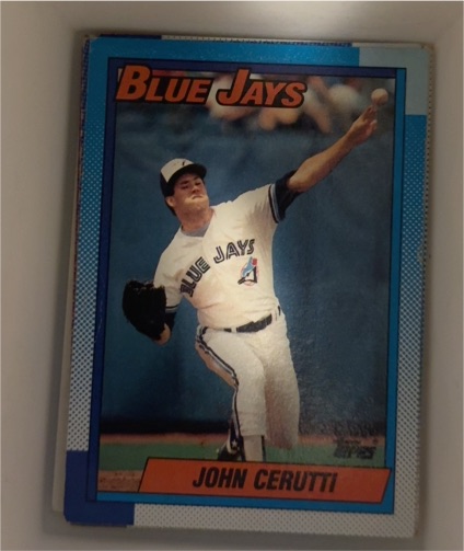 1990 Topps #211 John Cerutti — front