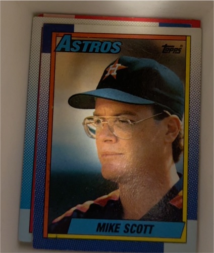 1990 Topps #460 Mike Scott — front