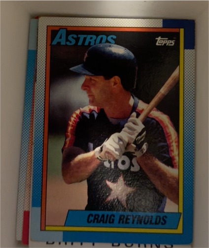 1990 Topps #637 Craig Reynolds — front