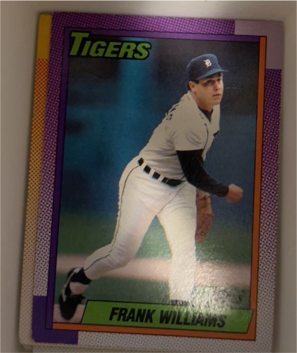 1990 Topps #601 Frank Williams — front