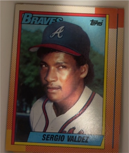1990 Topps #199 Sergio Valdez — front