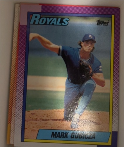 1990 Topps #20 Mark Gubicza — front
