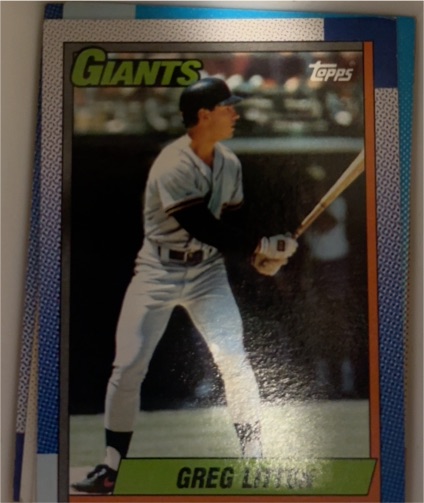 1990 Topps #66 Greg Litton — front
