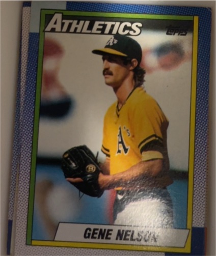 1990 Topps #726 Gene Nelson — front