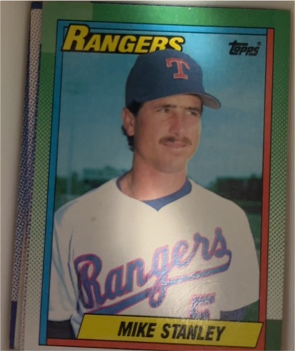 1990 Topps #5 Mike Stanley — front