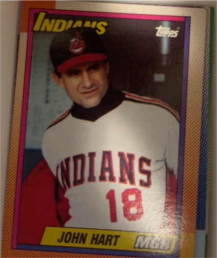 1990 Topps #141 John Hart — front