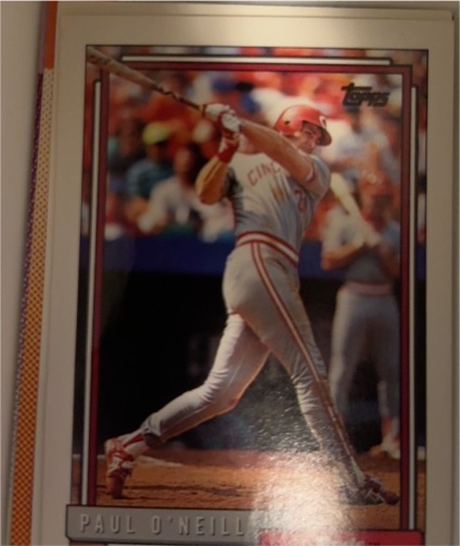 1992 Topps #61 Paul O'Neill — front