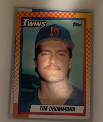 1990 Topps #713 Tim Drummond — front