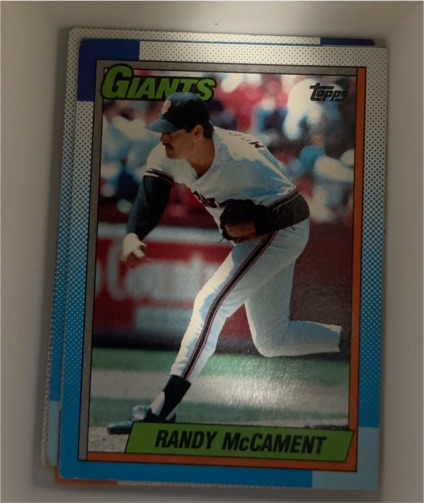 1990 Topps #361 Randy McCament — front
