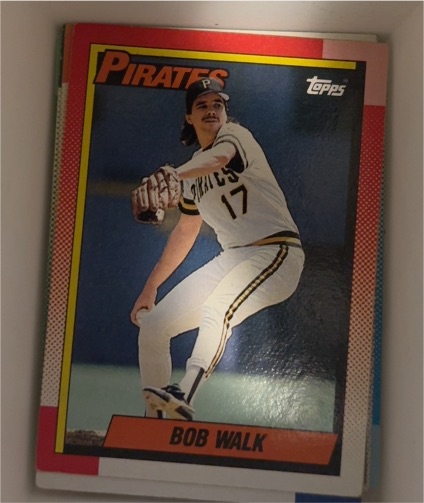 1990 Topps #754 Bob Walk — front