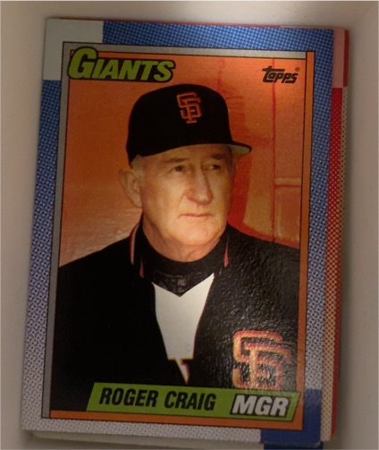 1990 Topps #351 Roger Craig — front