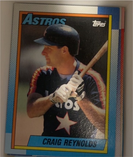 1990 Topps #637 Craig Reynolds — front