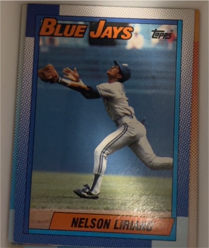 1990 Topps #543 Nelson Liriano — front