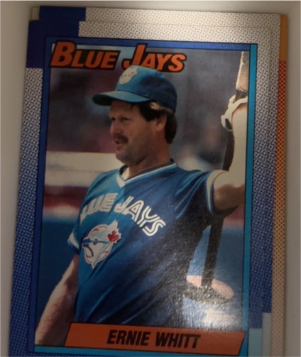 1990 Topps #742 Ernie Whitt — front