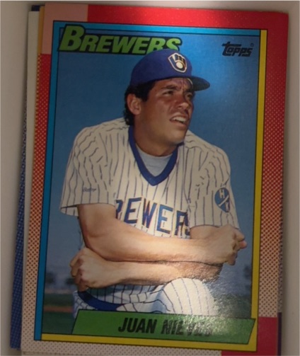1990 Topps #467 Juan Nieves — front