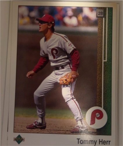 1989 Upper Deck #720 Tommy Herr — front